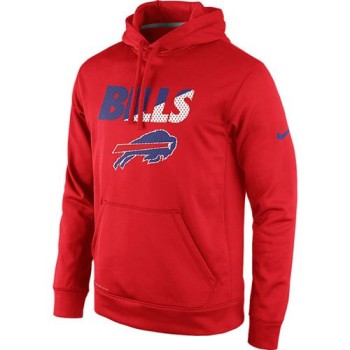 Buffalo Bills Kick Off Staff Performance Pullover Hoodie Red