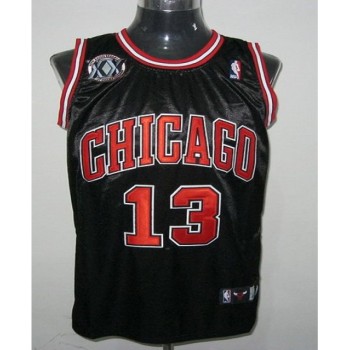Bulls #13 Joakim Noah Black With 20TH Stitched NBA Jersey Bulls #13 Joakim Noah Black With 20TH Stitched NBA Jersey