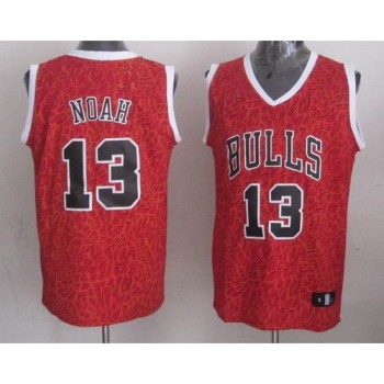 Bulls #13 Joakim Noah Red Crazy Light Stitched NBA Jersey Bulls #13 Joakim Noah Red Crazy Light Stitched NBA Jersey