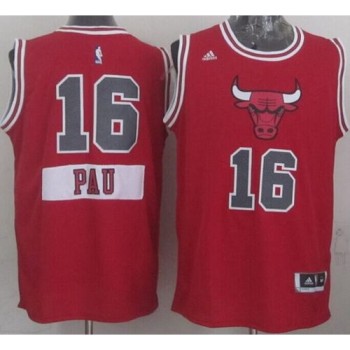 Bulls #16 Pau Gasol Red 2014-15 Christmas Day Stitched NBA Jersey Bulls #16 Pau Gasol Red 2014-15 Christmas Day Stitched NBA Jersey