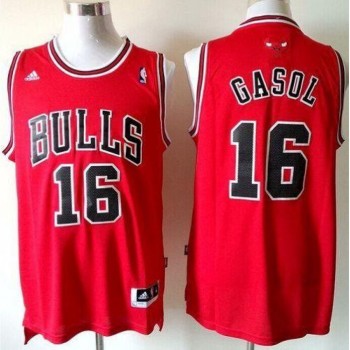 Bulls #16 Pau Gasol Red Revolution 30 Stitched Youth NBA Jersey Bulls #16 Pau Gasol Red Revolution 30 Stitched Youth NBA Jersey