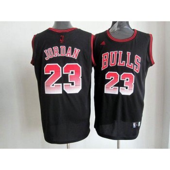 Bulls #23 Michael Jordan Black Stitched NBA Vibe Jersey Bulls #23 Michael Jordan Black Stitched NBA Vibe Jersey
