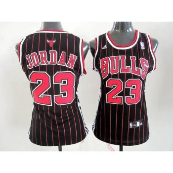 Bulls #23 Michael Jordan Black Women's Alternate Stitched NBA Jersey Bulls #23 Michael Jordan Black Women's Alternate Stitched NBA Jersey