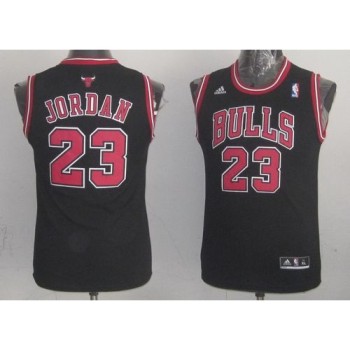 Bulls #23 Michael Jordan Black & Red No. Stitched Youth NBA Jersey Bulls #23 Michael Jordan Black & Red No. Stitched Youth NBA Jersey