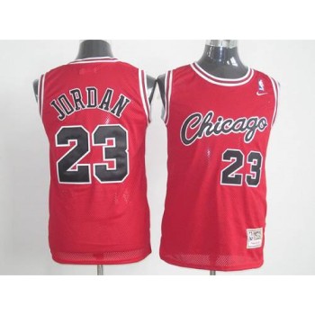 Bulls #23 Michael Jordan Red Throwback Stitched NBA Jersey Bulls #23 Michael Jordan Red Throwback Stitched NBA Jersey