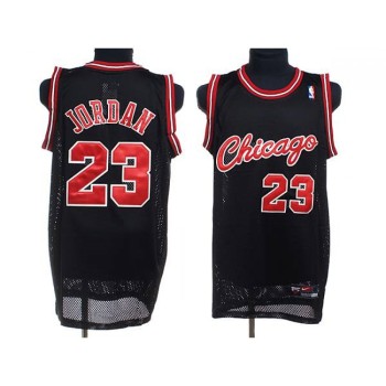 Bulls #23 Michael Jordan Stitched Black Crabbed Typeface NBA Jersey Bulls #23 Michael Jordan Stitched Black Crabbed Typeface NBA Jersey