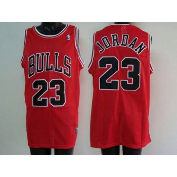 Bulls #23 Michael Jordan Stitched Red NBA Jersey Bulls #23 Michael Jordan Stitched Red NBA Jersey