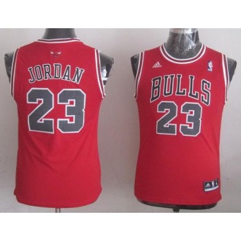 Bulls #23 Michael Jordan Stitched Red Youth NBA Jersey Bulls #23 Michael Jordan Stitched Red Youth NBA Jersey