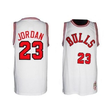 Bulls #23 Michael Jordan White 1984-1985 Hardwood Classics Stitched NBA Jersey Bulls #23 Michael Jordan White 1984-1985 Hardwood Classics Stitched NBA Jersey