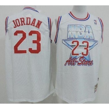 Bulls #23 Michael Jordan White 1992 All Star Stitched NBA Jersey Bulls #23 Michael Jordan White 1992 All Star Stitched NBA Jersey