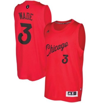 Bulls #3 Dwyane Wade Red 2016-2017 Christmas Day Stitched NBA Jersey Bulls #3 Dwyane Wade Red 2016-2017 Christmas Day Stitched NBA Jersey