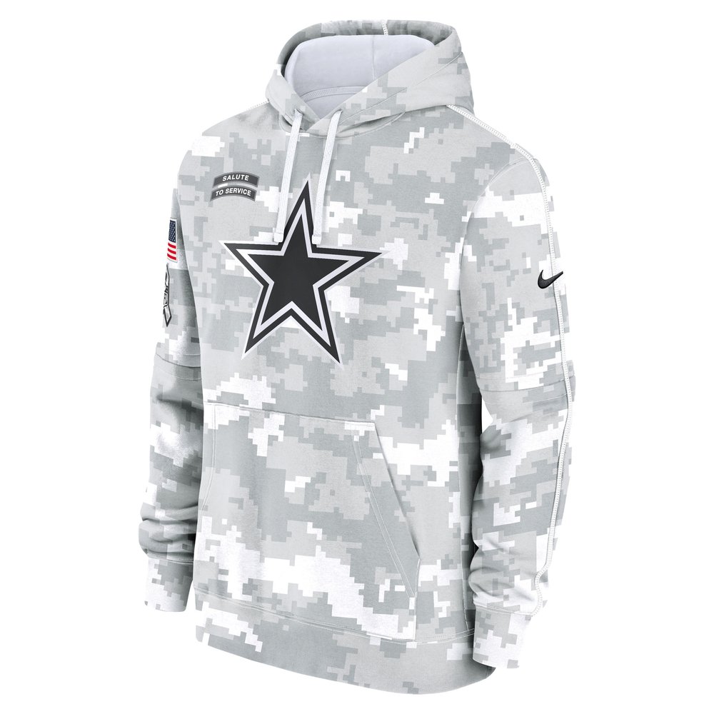 Men's Dallas Cowboys Arctic Camo 2024 Salute To Service Big & Tall Club Fleece Pullover Hoodie Men's Dallas Cowboys Arctic Camo 2024 Salute To Service Big & Tall Club Fleece Pullover Hoodie