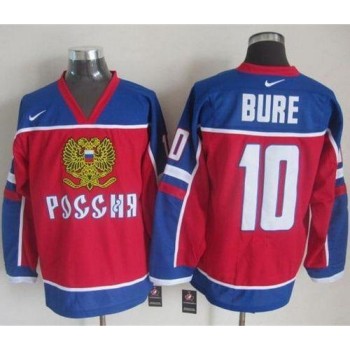 Canucks #10 Pavel Bure Red/Blue Throwback Stitched NHL Jersey Canucks #10 Pavel Bure Red/Blue Throwback Stitched NHL Jersey