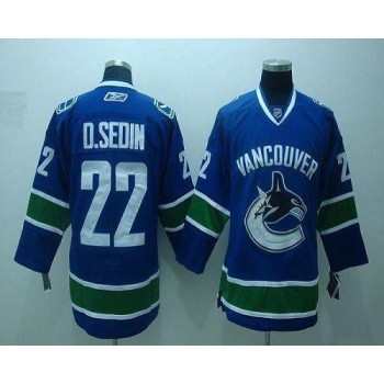 Canucks #22 D.sedin Blue Stitched Youth NHL Jersey Canucks #22 D.sedin Blue Stitched Youth NHL Jersey