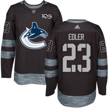 Canucks #23 Alexander Edler Black 1917-2017 100th Anniversary Stitched NHL Jersey Canucks #23 Alexander Edler Black 1917-2017 100th Anniversary Stitched NHL Jersey