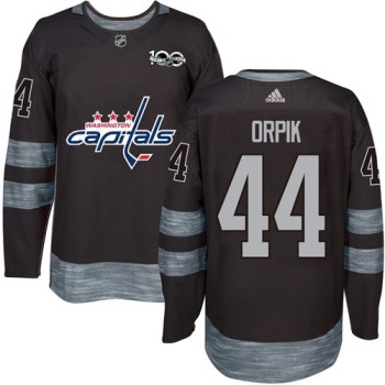 Capitals #44 Brooks Orpik Black 1917-2017 100th Anniversary Stitched NHL Jersey Capitals #44 Brooks Orpik Black 1917-2017 100th Anniversary Stitched NHL Jersey