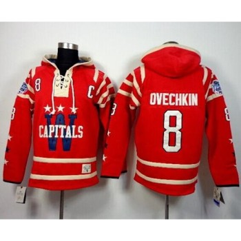 Capitals #8 Alex Ovechkin 2015 Winter Classic Red Sawyer Hooded Sweatshirt Stitched NHL Jersey Capitals #8 Alex Ovechkin 2015 Winter Classic Red Sawyer Hooded Sweatshirt Stitched NHL Jersey