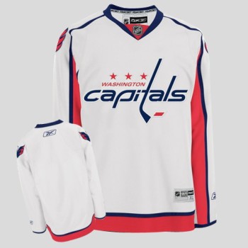 Capitals Blank Stitched White Youth NHL Jersey Capitals Blank Stitched White Youth NHL Jersey