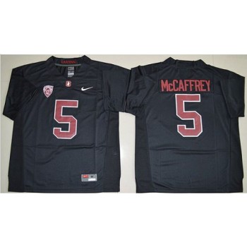 Cardinal #5 Christian McCaffrey Black Stitched NCAA Jersey Cardinal #5 Christian McCaffrey Black Stitched NCAA Jersey