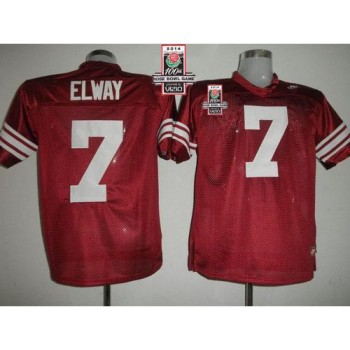 Cardinal #7 John Elway Red 2014 Rose Bowl Patch Stitched NCAA Jersey Cardinal #7 John Elway Red 2014 Rose Bowl Patch Stitched NCAA Jersey
