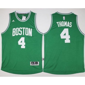 Celtics #4 Isaiah Thomas Green Stitched NBA Jersey