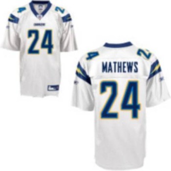 Chargers #24 Ryan Mathews White Stitched Youth NFL Jersey Chargers #24 Ryan Mathews White Stitched Youth NFL Jersey