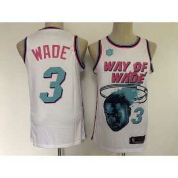 Chicago Bulls #3 Dwyane Wade White Stitched NBA Jersey Chicago Bulls #3 Dwyane Wade White Stitched NBA Jersey