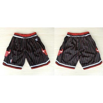 Chicago Bulls Black Strip NBA Shorts Chicago Bulls Black Strip NBA Shorts