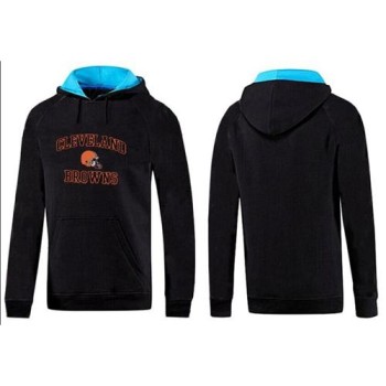 Cleveland Browns Heart & Soul Pullover Hoodie Black & Blue Cleveland Browns Heart & Soul Pullover Hoodie Black & Blue