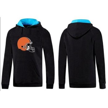 Cleveland Browns Logo Pullover Hoodie Black & Blue Cleveland Browns Logo Pullover Hoodie Black & Blue