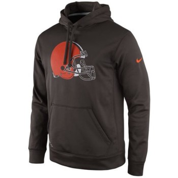 Cleveland Browns Practice Performance Pullover Hoodie Brown Cleveland Browns Practice Performance Pullover Hoodie Brown