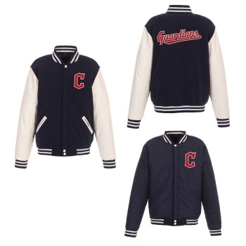 Cleveland Guardians Reversible Jacket Cleveland Guardians Reversible Jacket