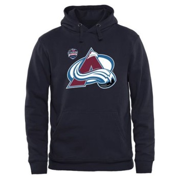 Colorado Avalanche Team Logo Pullover Hoodie Navy Blue Colorado Avalanche Team Logo Pullover Hoodie Navy Blue