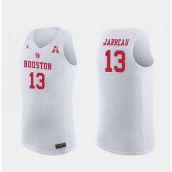 Cougars #13 DeJon Jarreau White Stitched NCAA Jersey Cougars #13 DeJon Jarreau White Stitched NCAA Jersey