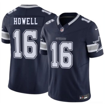 Men's Dallas Cowboys #16 Sam Howell Navy F.U.S.E Vapor Untouchable Limited Stitched Football Jersey Men's Dallas Cowboys #16 Sam Howell Navy F.U.S.E Vapor Untouchable Limited Stitched Football Jersey