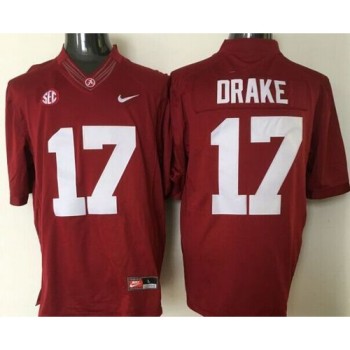 Crimson Tide #17 Kenyan Drake Red Stitched NCAA Jersey Crimson Tide #17 Kenyan Drake Red Stitched NCAA Jersey