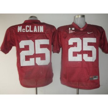 Crimson Tide #25 Rolando McClain Red 2016 College Football Playoff National Championship Patch Stitched NCAA Jersey Crimson Tide #25 Rolando McClain Red 2016 College Football Playoff National Championship Patch Stitched NCAA Jersey