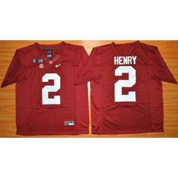 Crimson Tide #2 Derrick Henry Red 2016 National Championship Stitched NCAA Jersey Crimson Tide #2 Derrick Henry Red 2016 National Championship Stitched NCAA Jersey