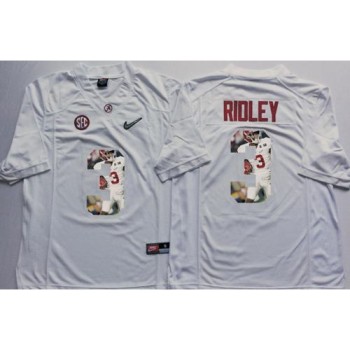 Crimson Tide #3 Calvin Ridley White Player Fashion Stitched NCAA Jersey Crimson Tide #3 Calvin Ridley White Player Fashion Stitched NCAA Jersey