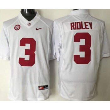 Crimson Tide #3 Calvin Ridley White Stitched NCAA Jersey Crimson Tide #3 Calvin Ridley White Stitched NCAA Jersey