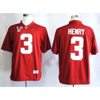 Crimson Tide #3 Derrick Henry Red Limited 2016 College Football Playoff National Championship Patch Stitched NCAA Jersey Crimson Tide #3 Derrick Henry Red Limited 2016 College Football Playoff National Championship Patch Stitched NCAA Jersey