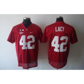 Crimson Tide #42 Eddie Lacy Red 2016 College Football Playoff National Championship Patch Stitched NCAA Jersey Crimson Tide #42 Eddie Lacy Red 2016 College Football Playoff National Championship Patch Stitched NCAA Jersey