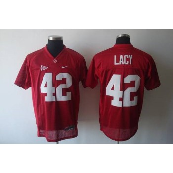 Crimson Tide #42 Eddie Lacy Red Stitched NCAA Jersey Crimson Tide #42 Eddie Lacy Red Stitched NCAA Jersey