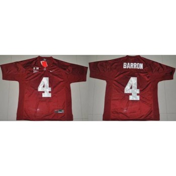 Crimson Tide #4 Mark Barron Red 2016 College Football Playoff National Championship Patch Stitched NCAA Jersey Crimson Tide #4 Mark Barron Red 2016 College Football Playoff National Championship Patch Stitched NCAA Jersey