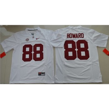 Crimson Tide #88 O. J. Howard White Limited Stitched NCAA Jersey Crimson Tide #88 O. J. Howard White Limited Stitched NCAA Jersey