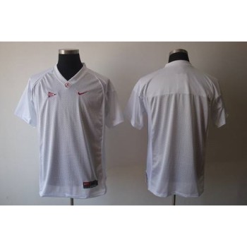 Crimson Tide Blank White Stitched NCAA Jersey Crimson Tide Blank White Stitched NCAA Jersey