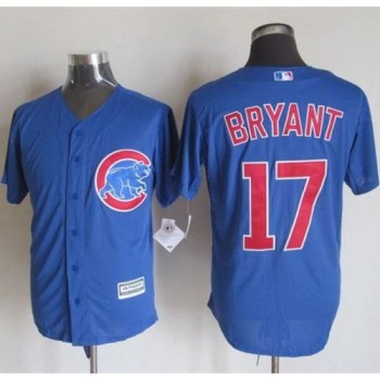 Cubs #17 Kris Bryant Blue New Cool Base Stitched MLB Jersey Cubs #17 Kris Bryant Blue New Cool Base Stitched MLB Jersey