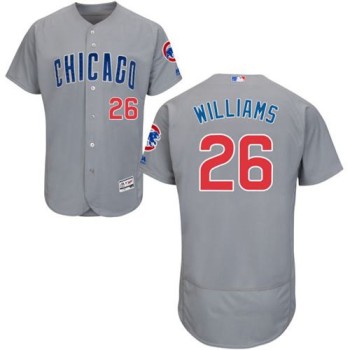 Cubs #26 Billy Williams Grey Flexbase Authentic Collection Road Stitched MLB Jersey Cubs #26 Billy Williams Grey Flexbase Authentic Collection Road Stitched MLB Jersey