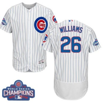 Cubs #26 Billy Williams White Flexbase Authentic Collection 2016 World Series Champions Stitched MLB Jersey Cubs #26 Billy Williams White Flexbase Authentic Collection 2016 World Series Champions Stitched MLB Jersey