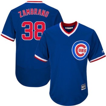 Cubs #38 Carlos Zambrano Blue Flexbase Authentic Collection Cooperstown Stitched MLB Jersey Cubs #38 Carlos Zambrano Blue Flexbase Authentic Collection Cooperstown Stitched MLB Jersey